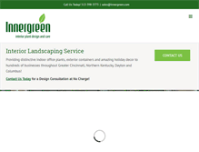 Tablet Screenshot of innergreen.com